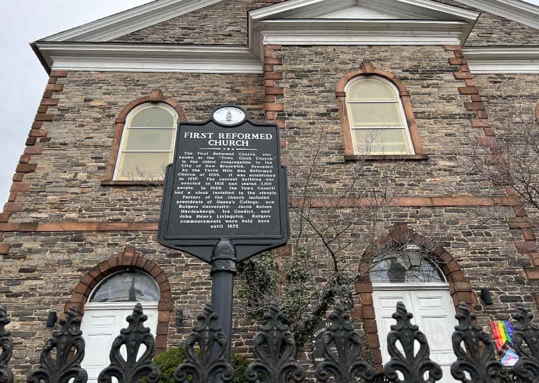 The Point of Interest, First Dutch Reformed Church in Hackensack, New Jersey