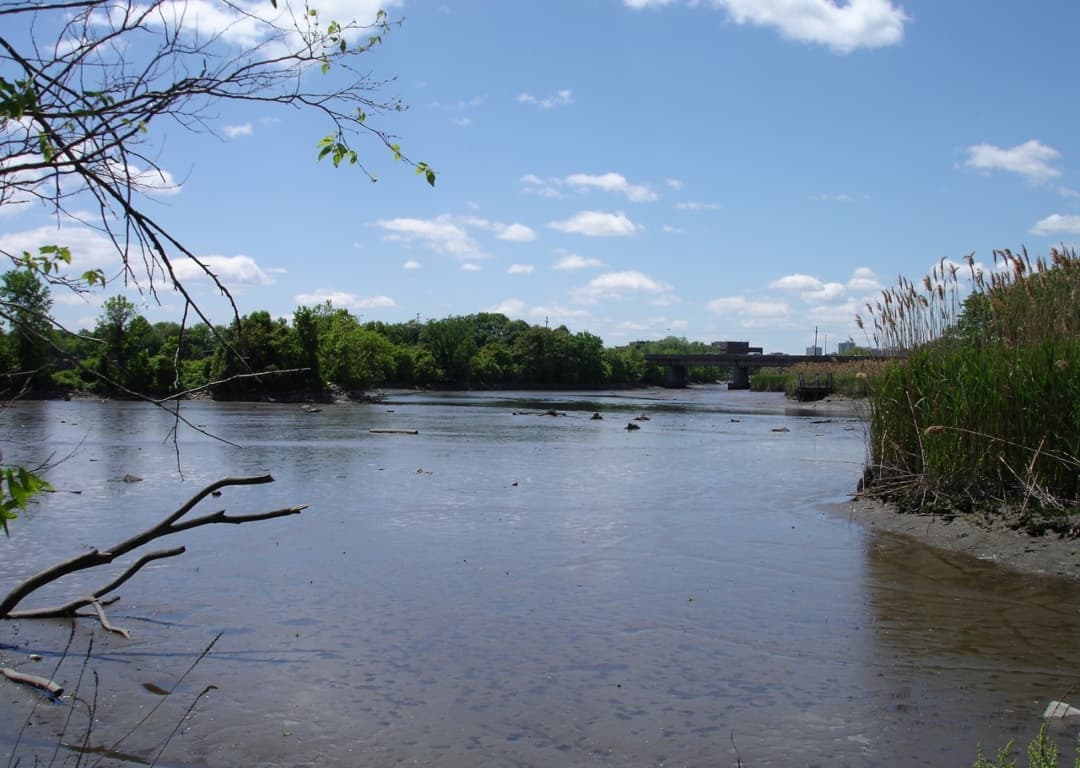 The Point of Interest, Hackensack River County Park in Hackensack, New Jersey